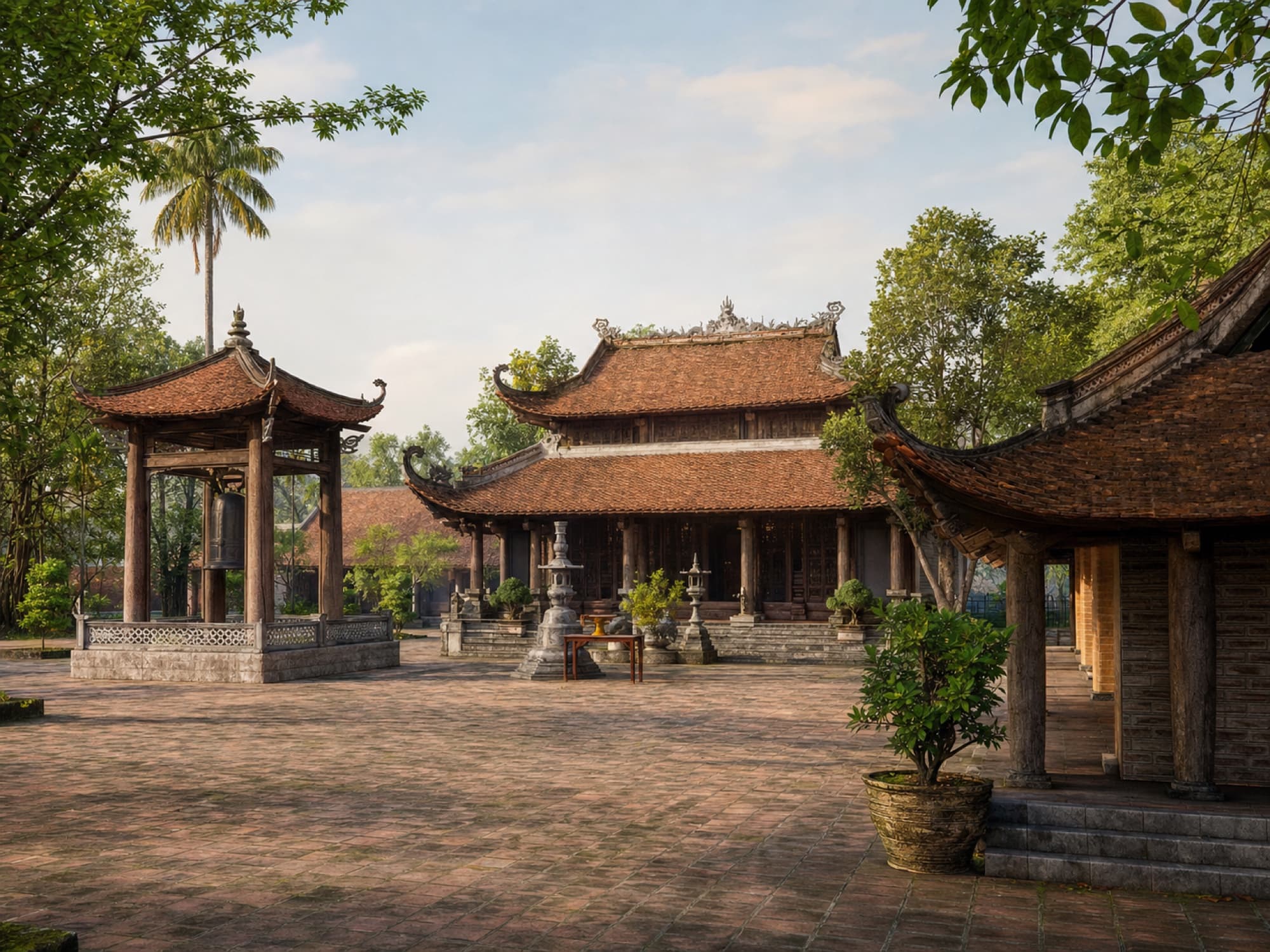 Chùa Chuông – Phố Hiến, tỉnh Hưng Yên