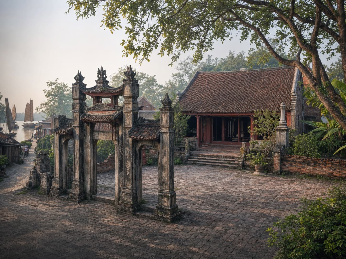 Đền Kim Đằng – Phố Hiến, tỉnh Hưng Yên