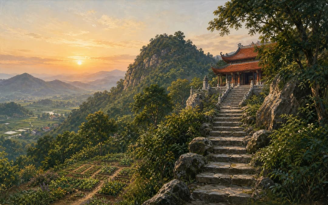 Núi Dành – Đền Dành