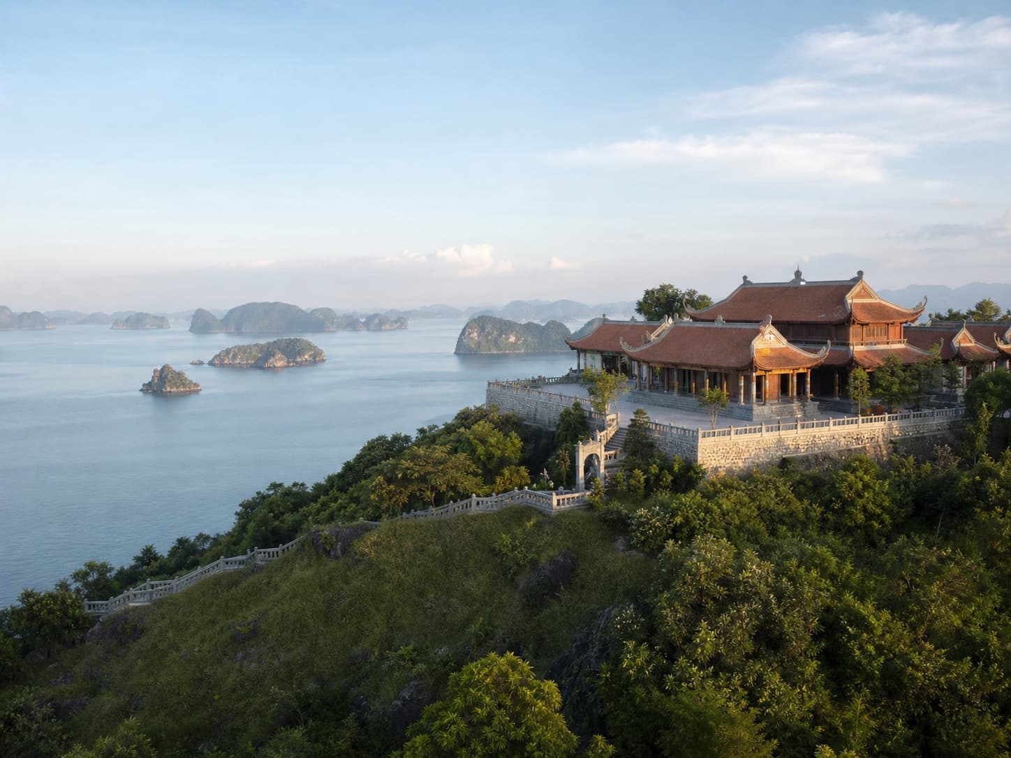 Minh họa biên tập cho Chùa Cái Bầu – Trúc Lâm Giác Tâm, tỉnh Quảng Ninh